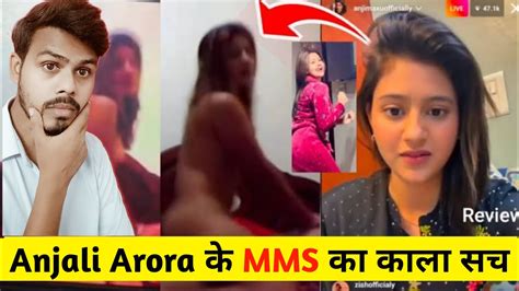 anjali arora leaked mms video|Famous Indian Tiktoker Anjali Arora leaked MMS porn tape